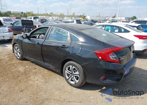 2017 Honda Civic Lx z USA, uszkodzony, nr VIN 19XFC2F53HE036669
